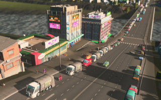 Cities: Skylines kaupunginrakennusta parhaimmillaan